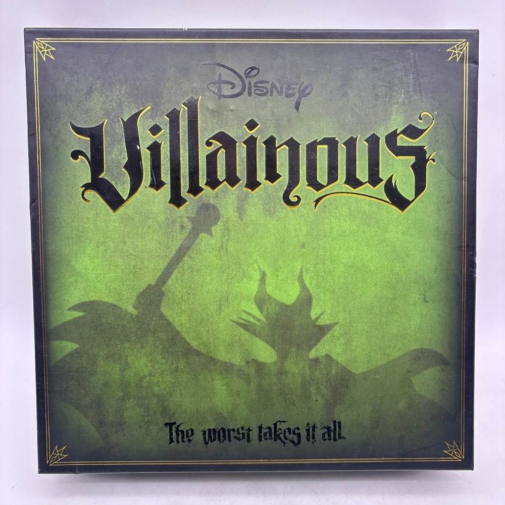 Disney Villainous The Worst Takes It All Board Game Ravensburger Complete